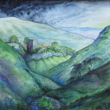 Peveril Castle (cropped) (c) 2016 Duncan Friend
